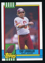 1990 Topps Base Set #137 Chip Lohmiller