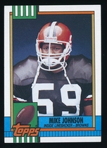 1990 Topps Base Set #166 Mike Johnson