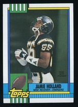 1990 Topps Base Set #398 Jamie Holland