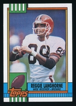 1990 Topps Base Set #171 Reggie Langhorne