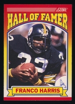 1990 Score Base Set #595 Franco Harris