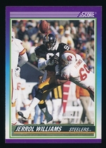 1990 Score Base Set #501 Jerrol Williams
