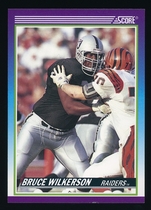 1990 Score Base Set #465 Bruce Wilkerson