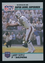 1990 Pro Set Super Bowl 160 #118 Larry Seiple