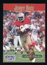 1990 Pro Set Collect-A-Books #8 Jerry Rice