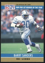 1990 Pro Set Base Set #1 Barry Sanders