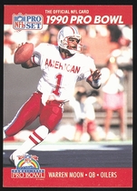 1990 Pro Set Base Set #359 Warren Moon