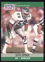 1990 Pro Set Base Set #609 Seth Joyner