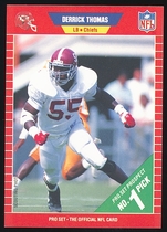 1989 Pro Set Base Set #498 Derrick Thomas