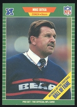 1989 Pro Set Base Set #53 Mike Ditka