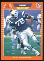 1989 Pro Set Base Set #162 Jon Hand