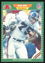 1989 Pro Set Base Set #106 Rulon Jones