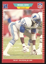 1989 Pro Set Base Set #119 Michael Cofer