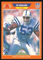1989 Pro Set Base Set #161 Ray Donaldson