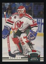 1992 Stadium Club Base Set #233 Martin Brodeur