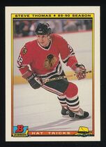 1990 Bowman Hat Tricks #13 Steve Thomas