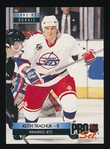 1992 Pro Set Base Set #243 Keith Tkachuk