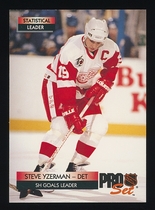 1992 Pro Set Base Set #247 Steve Yzerman