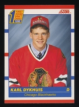 1990 Score Canadian #437 Karl Dykhuis
