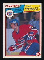 1983 O-Pee-Chee OPC Base Set #199 Mario Tremblay