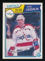 1983 O-Pee-Chee OPC Base Set #375 Craig Laughlin