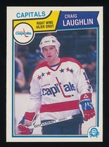 1983 O-Pee-Chee OPC Base Set #375 Craig Laughlin