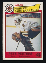 1983 O-Pee-Chee OPC Base Set #44 Pete Peeters