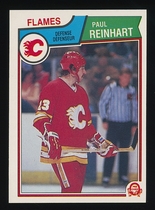 1983 O-Pee-Chee OPC Base Set #91 Paul Reinhart