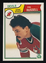 1983 O-Pee-Chee OPC Base Set #237 Phil Russell