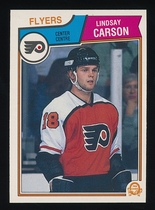 1983 O-Pee-Chee OPC Base Set #261 Lindsay Carson