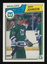 1983 O-Pee-Chee OPC Base Set #140 Mark Johnson