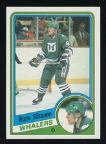 1984 Topps Base Set #61 Risto Siltanen