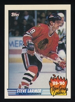 1990 Topps Team Scoring Leaders #1 Steve Larmer