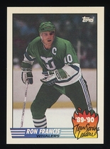 1990 Topps Team Scoring Leaders #21 Ron Francis