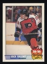 1990 Topps Team Scoring Leaders #9 Rick Tocchet