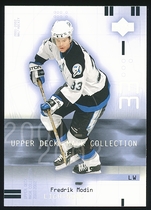 2001 Upper Deck Mask Collection #87 Fredrik Modin