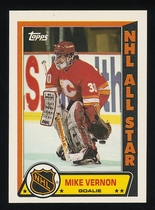 1989 Topps Sticker Inserts #12 Mike Vernon