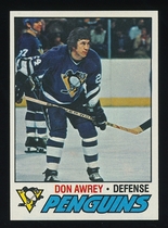 1977 Topps Base Set #137 Don Awrey