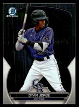 2023 Bowman Chrome Draft #BDC-194 Dyan Jorge