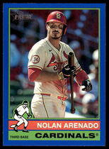 2025 Topps Heritage Dark Blue Border #499 Nolan Arenado