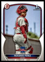2023 Bowman Prospects #BP-27 Rickardo Perez