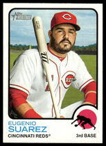 2022 Topps Heritage #27 Eugenio Suarez