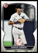 2023 Bowman Prospects #BP-46 Marcos Cabrera