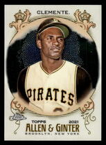2021 Topps Chrome Allen & Ginter #11 Roberto Clemente