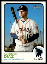2022 Topps Heritage #409 Aledmys Diaz