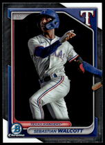 2024 Bowman Chrome Prospects #BCP-81 Sebastian Walcott