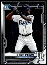 2021 Bowman Chrome Prospects #BCP-239 Jhonny Piron