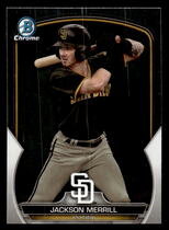 2023 Bowman Chrome Draft #BDC-157 Jackson Merrill
