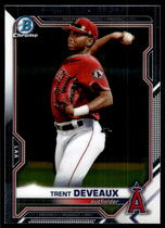 2021 Bowman Chrome Draft #BDC-133 Trent Deveaux