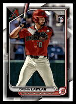 2024 Bowman Base Set #96 Jordan Lawlar
